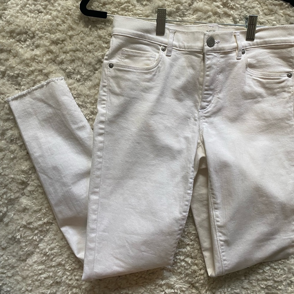 White Jeans - Loft Outlet - Modern Skinny Ankle Size 4